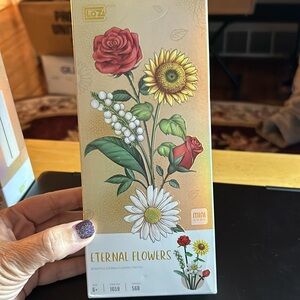 Mini Eternal Flowers Puzzle - Multicolor